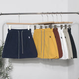 Fongt Niche Dress Half-Dress Woman Tight Waist A Trouser Skirt Open Fork Quick Dry Casual Skirt 8183
