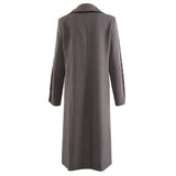 Fongt Early Autumn Heavy Industry Beads Splicing Long Wind Coat Coat Coat Women 1819