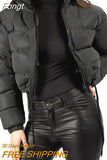 Women Fall Winter Clothes 2023 2023 Luxury Warm Puffer Jacket Cropped Coat y2k Hot Padding Short Down Coat New in