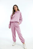 Fongt And Winter Women's Casual Fashion Thick Long-Sleeved Trousers Two Sets