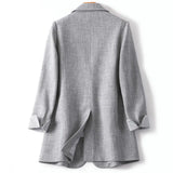 Fongt Red Blazer Tide Ms. Han Version 2025 New Spring And Autumn Loose Leisure Autumn Korean Blouse Small Suit