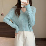 Fongt Ice Silk Cardigan Women's Summer Thin Short Shawl Shawl Shawl Coat Sunscreen Jacket Shoulderless Sleeveless