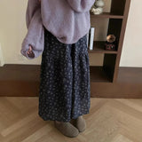 Fongt With A Set Of 2025 Purple Gentle Temperament Sweater Knitted Jersey Half Dress Two-Piece Skirt