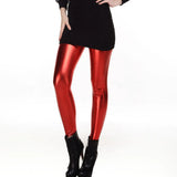 Sexy Shiny Metal Bronzing Patent Leather