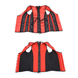Fongt Color Butt Red Black Vest Men's Body Shape
