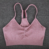 Women Bralette Tops Fitness Bras for Women Solid Tight Push Up Bra Bralettees Adjustable Strap
