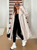 Fongt 2025 Winter Imitation Fox Hair Long Thick Hair Tip Gradient Color Coat Autumn And Winter New Woman