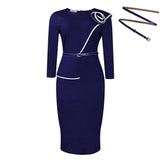 Fongt Women's 2025 Spring New Fashion Elegance Elegant OL Tongle Pencil Dress Packed African Dress
