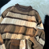 Fongt Design Round Collar Hooded Long-Sleeved Sweater Women's Autumn And Winter Wear Loose Sweet Knitted Bottom Top