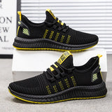 New Men Sneakers Mesh Casual Shoes Lac-up Shoes Men Lightweight Comfortable Breathable Walking Sneakers Zapatillas