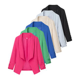 Fongt And Summer 2025 New Women's Fashion City Casual Candy Small Suit Jacket