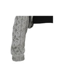 Autumn New Women Solid Color Pullover Sweater Hollow Out Knitted Long Sleeve Cropped Sweater Korean Style Casual