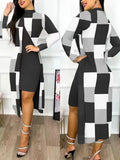 New Women's Wear 2023 Fashion Split Printing 2-Piece Set-Outfit