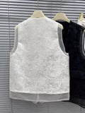 Chinese Style Jacquard Buckle National Style Vest Women Wear High-Grade Vintage Suit Jacket In 2024 Spring And Autumn Style-Outfit