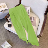 Fongt Suit Suit Pants Women Straight Loose 2025 New Spring And Autumn Leisure Wide Legs Commute Black Pants