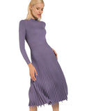 Fongt Autumn And Winter Hot New Fashion Women's Clothing Long Sweater Knitted Pure Color Bajamas