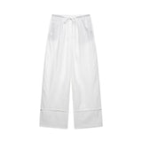 Fongt Homemade New Women's Classic Pure Linen Wide Legs 4786/091/700