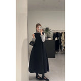 Fongt Small Fragrant Wind Wood Ear Half High Collar Bottom Shirt Folded Folded Bud Vest Skirt Set
