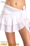 Style Women Solid Pareo Beach Bikini Cover Up Wrap Skirt Sarong Beachwear Bathing Suit Beachwear