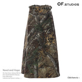 Fongt New Primitive Jungle Personality Print Graffiti Long Dress Female 1647
