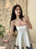 Pure-Want Retro Bare Shoulder Small Sling Women Take The Autumn New Outer Vest Sleeveless Bottom
