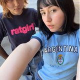 Fongt Summer New Sexy Y2K Top Women's Retro T-Shirt T-Shirt Casual T-Shirt