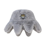 Fongt Trendy Fisherman Hat Retro Autumn And Winter Warm Rabbit Octopus Hat Casual Hat