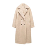Fongt Homemade New Women's Clothing Baidu Holds Tvelvet Super-Growing Coat 1255/700