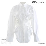 Fongt Spring And Summer Collection Thin Personality Handsome Twitching Shirt Shirt Jacket 1806