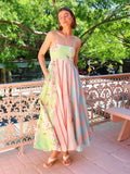 Fongt Years New Sling Graffiti Print Large Hem Dress-88245-Outfit