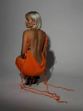 Fongt Sexy Big-Lown Dress High-End Dress With Long Skirt