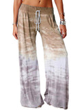 Gradient Print Loose Yoga Wide Leg