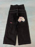 E-Commerce Street Clothing Jeans Y2K Pants Hip-Hop Embroidered Jeans Loose Jeans Harajuku-Outfit