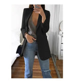 Women's Blazers Jacket Plus Size 4XL 5XL Spring Autumn Jacket Oversize for Woman Office Long Sleeve Coat Casual Clothes