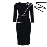 Fongt Women's 2025 Spring New Fashion Elegance Elegant OL Tongle Pencil Dress Packed African Dress