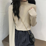 Fongt 2024 New Interior With Long-Sleeved T-Shirt Student Top Women's