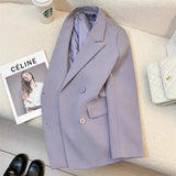 Fongt Blazer Women's 2025 New Spring And Autumn Explosion Small High-Level Feeling British Style Suit