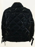 QUALITY Newest Fashion 2023 Winter Designer Down Jacket Women's Lion Buttons Rhombic Sewing Down