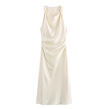 Fongt New Silk-Shythm-Suffless Dress 8372090