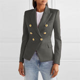 Fongt And Autumn Explosion Women's Autumn And Winter New Solid Fashion Casual Suit Short Coat Women