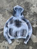 Fongt Old Tie Dye Gradient Senior Escroatistance Zipper Jacket Men And Women's Same Trend