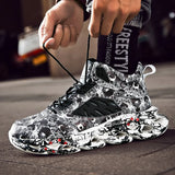 Hot Sale Basketball Shoes Comfortable High Top Gym Training Boots Ankle Boots Outdoor Men Sneakers Athletic Sport