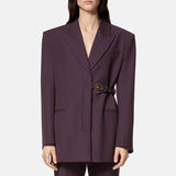 Fongt Suit 2025 Autumn New Temperament Elegant Atmospheric Design Slim Slim Thin Suit Jacket Woman