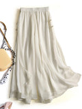 Chinese Style Retro Straight Wide-Leg Trousers Women's Summer Thin Waist Show Thin Loose Small Casual Pants-Outfit