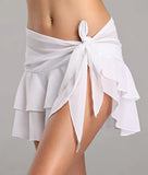Fongt New Summer Chiffon Elegant Skirt Bag Hip Skirt Splicing Women Slim Slimming Skirt