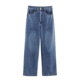 Fongt Homemade New Women's Classic Bing Decoration Easing Jeans 8197068