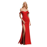 Fongt Toast Dress Bride 2024 New Temperament Tailings Wedding Evening Dress Temperament Bridesmaid