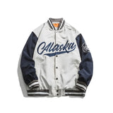Baseball Jacket For Women Men Loose Letter Embroidery Coat 2021 Autumn Couple Retro Clothes Oversized Bomber