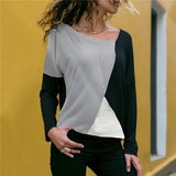 Plus Size Fashions T-shirt 2020 Spring Women Clothes Casual Loose Streetwear Long Sleeve Top Tee Shirt