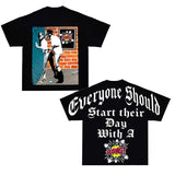 T-Shirt Oversized Y2K Blouse Korean Gothic T-Shirt Couple Retro New Sweatshirt-Outfit